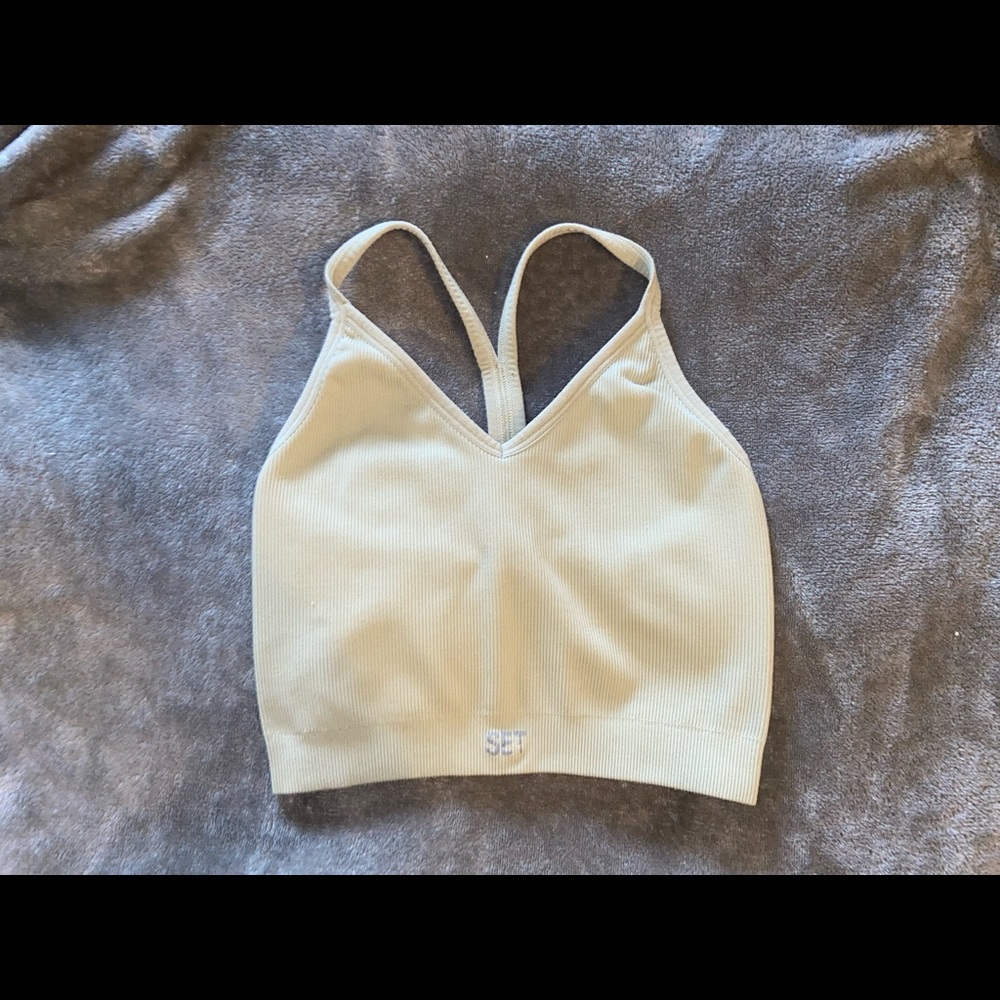 SETactive Ribbed V Bra